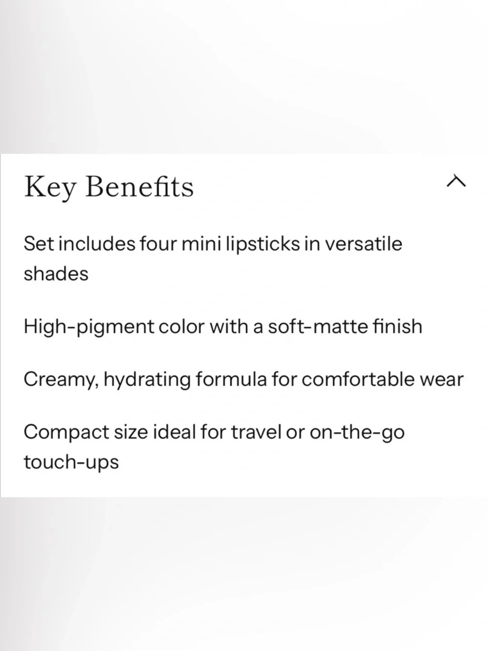 BITE BEAUTY Bold Bites Mini Power Move Soft Matte Lipstick Set- *DISCONTINUED